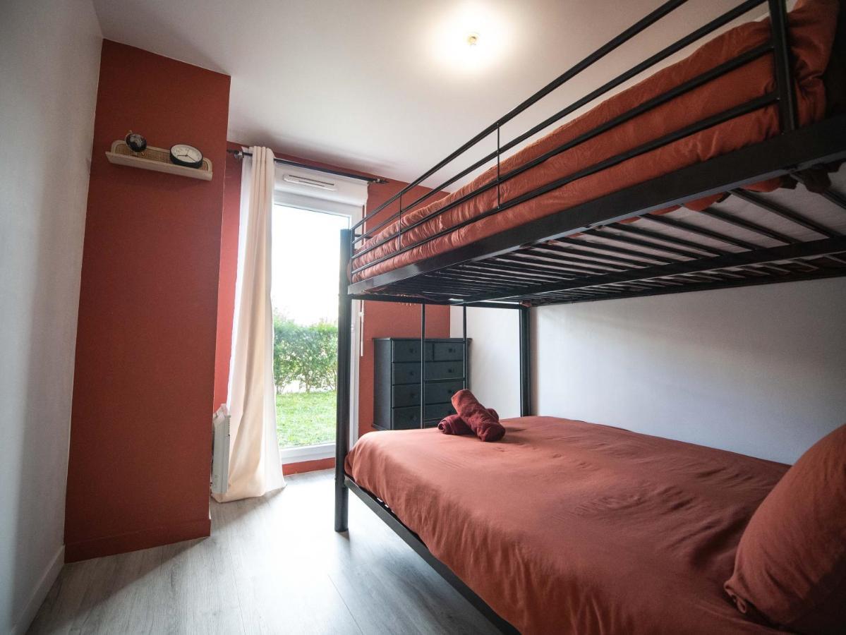 Appartement 10 Mins Disneyland - Jardin Et Parking Montévrain Exteriör bild